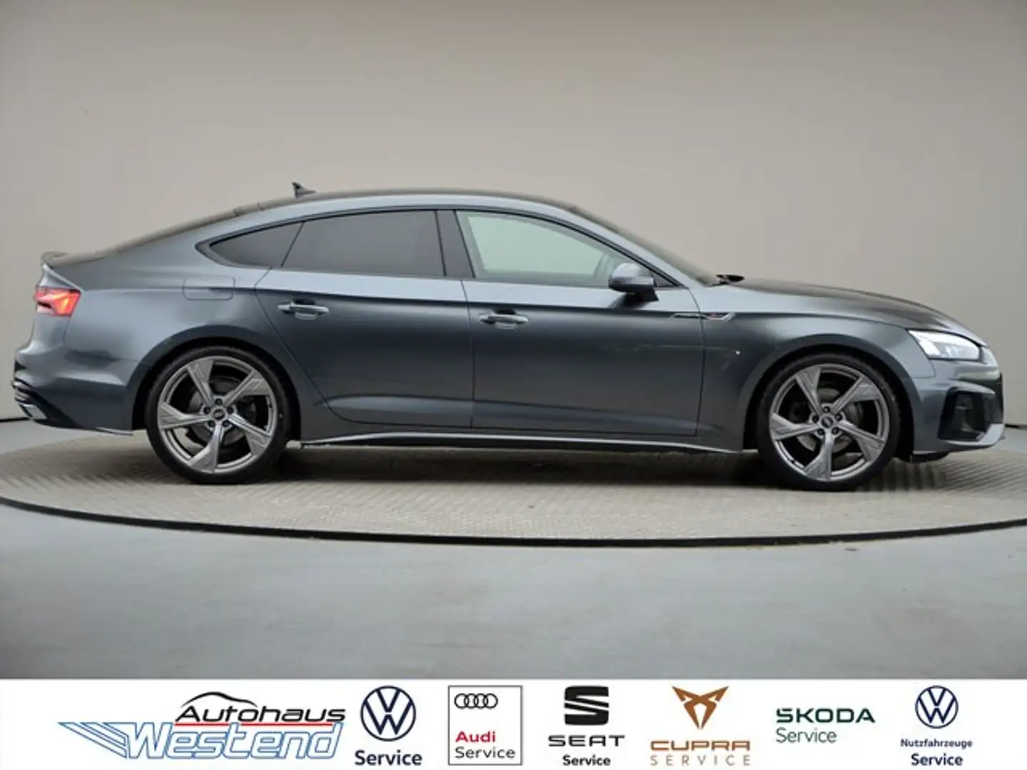 Audi A5 Sportback S line 35 TFSI 110kW 6-Gang Navi MatrixL Gris - 2