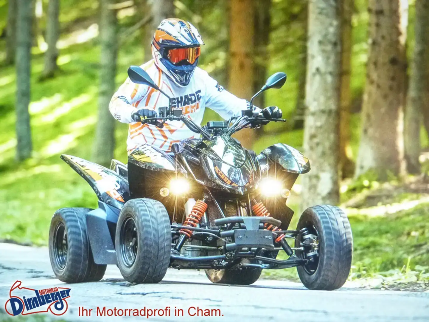 Access AMS 300 Supermoto LOF Zulassung mit 93 Km/h Noir - 1