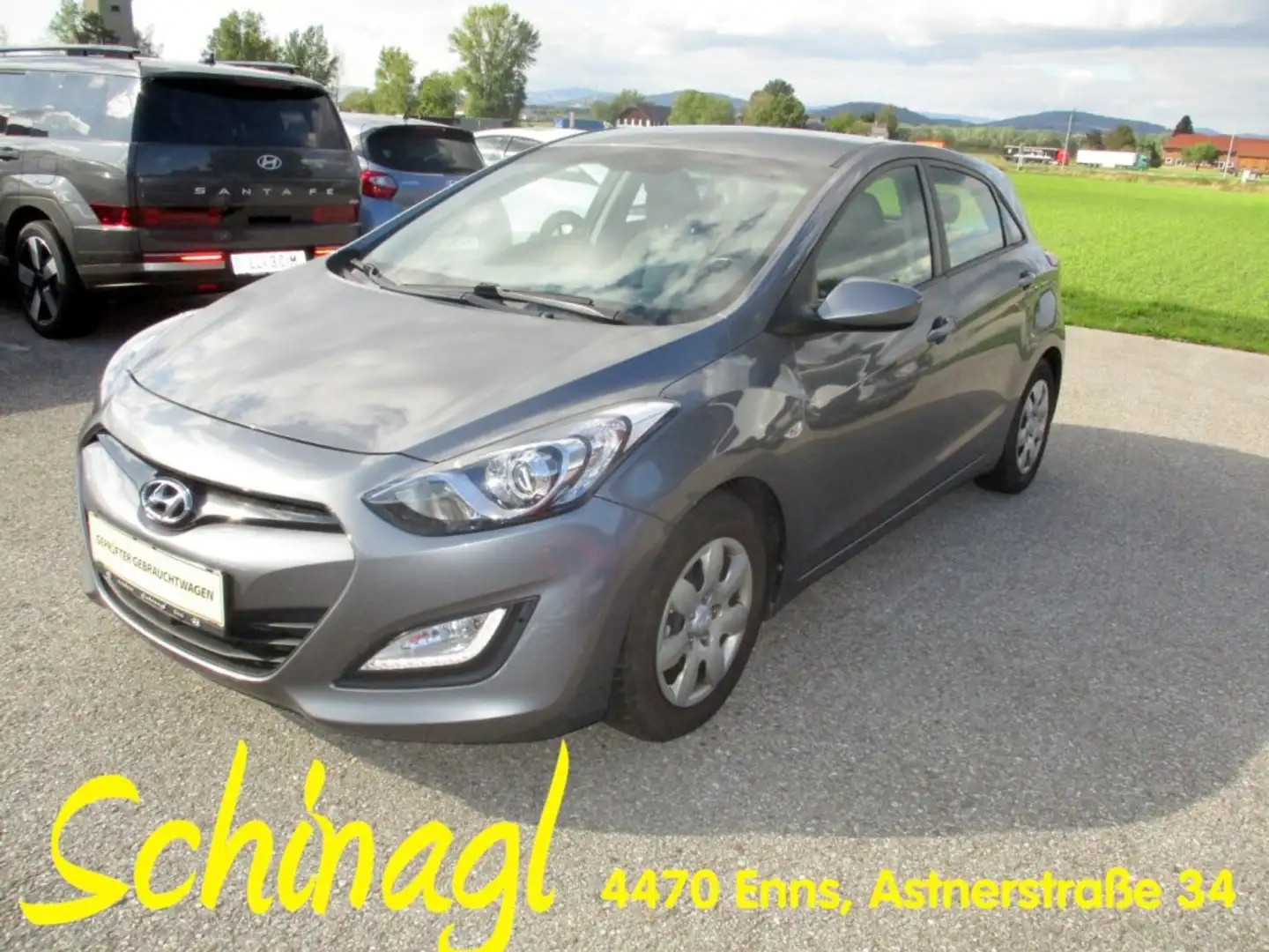 Hyundai i30 Europe Plus 1,4 CRDi 105i Grau - 1