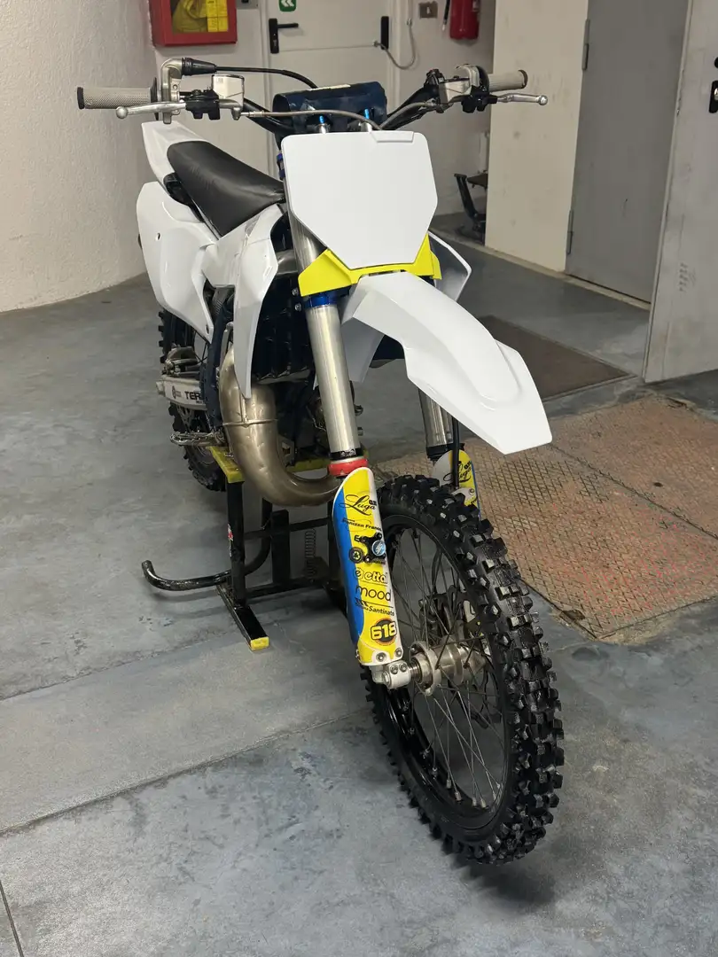 Husqvarna TC 85 cross Blanco - 2