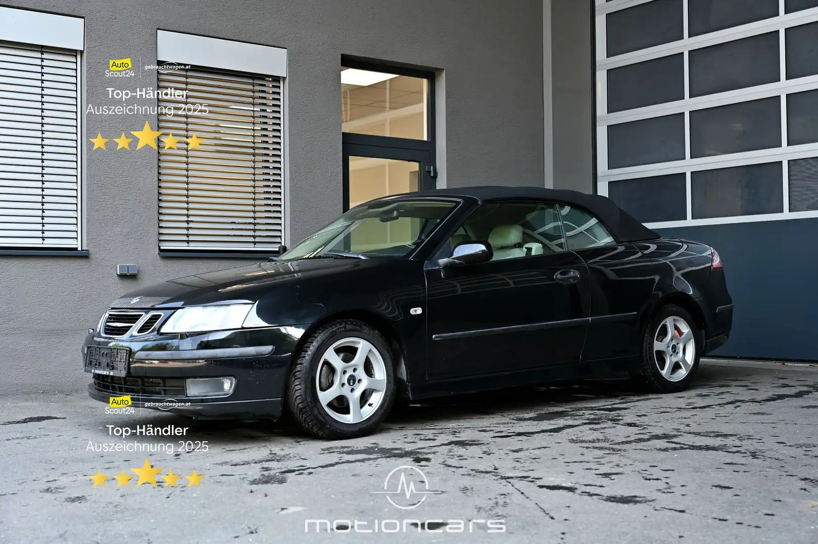 Saab 9-3 Vector 1.8 t Cabrio Pickerl NEU Schwarz - 1