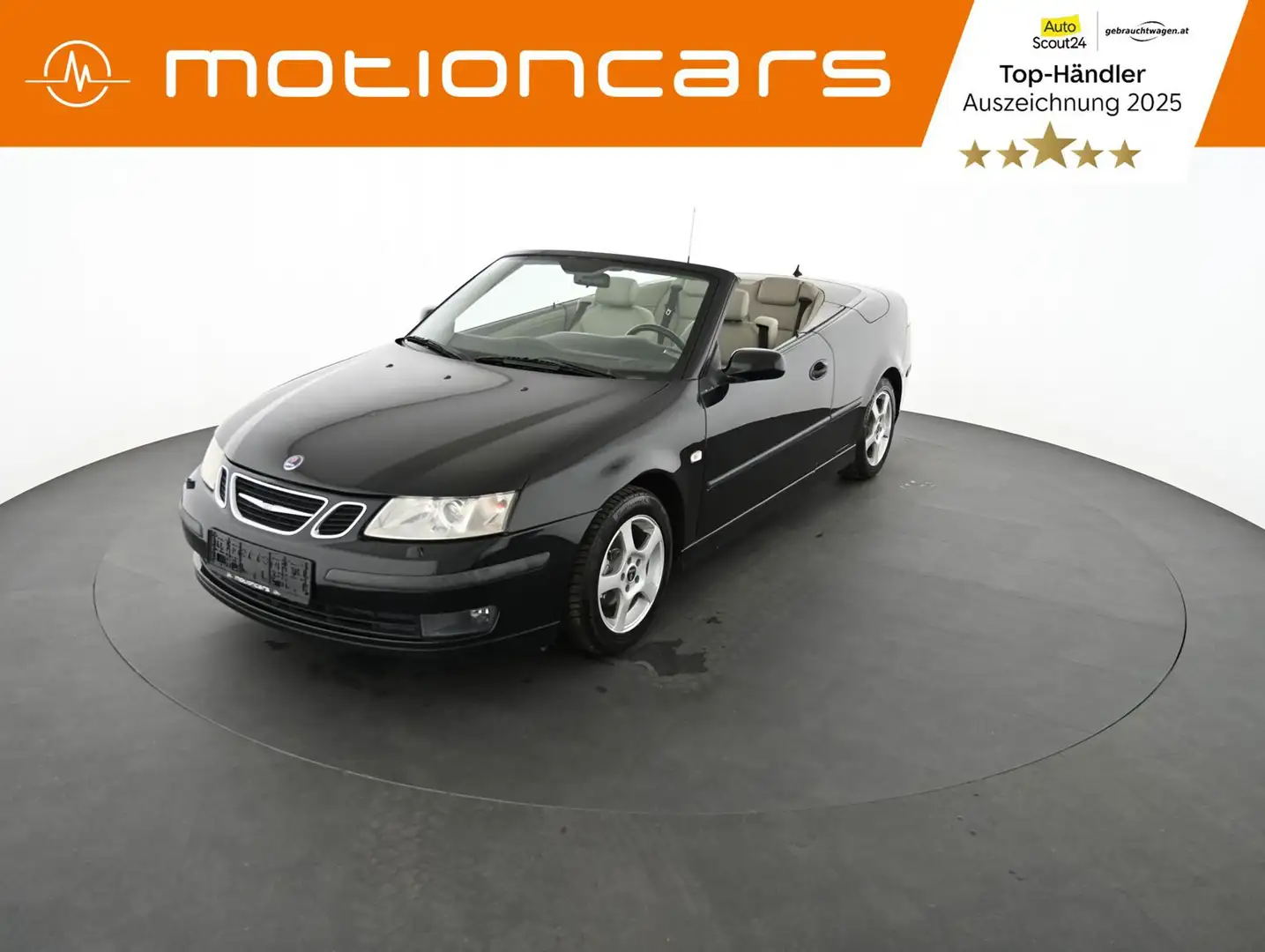 Saab 9-3 Vector 1.8 t Cabrio Pickerl NEU Schwarz - 1
