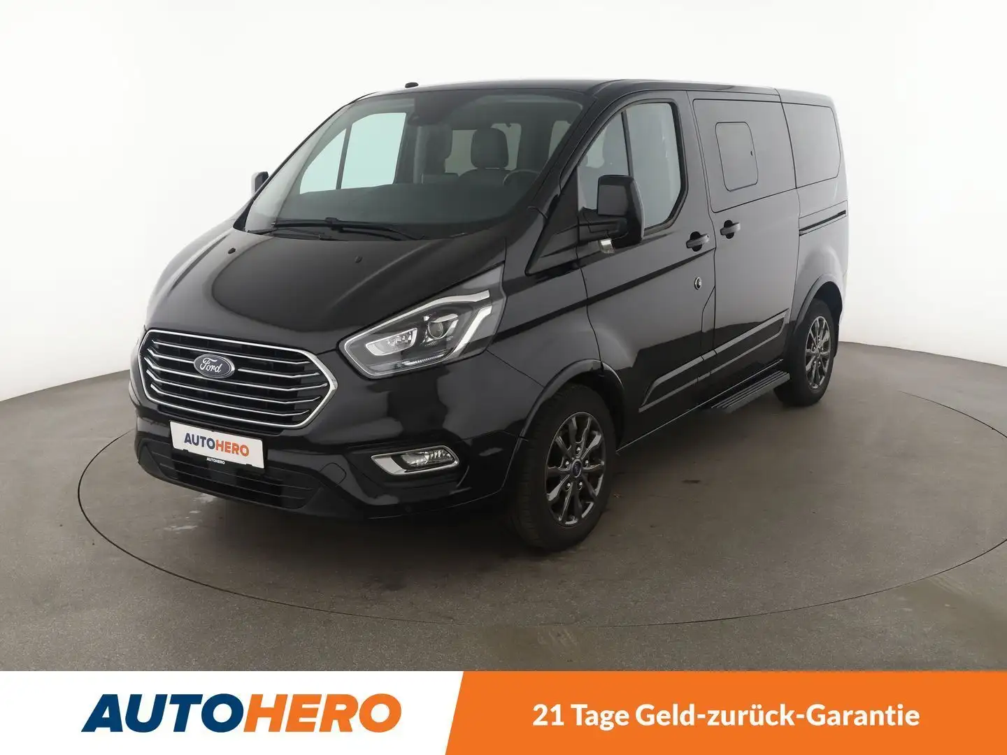 Ford Tourneo Custom 2.0 TDCi 320 L1 Tourneo Titanium Aut.*8-SITZER* Schwarz - 1