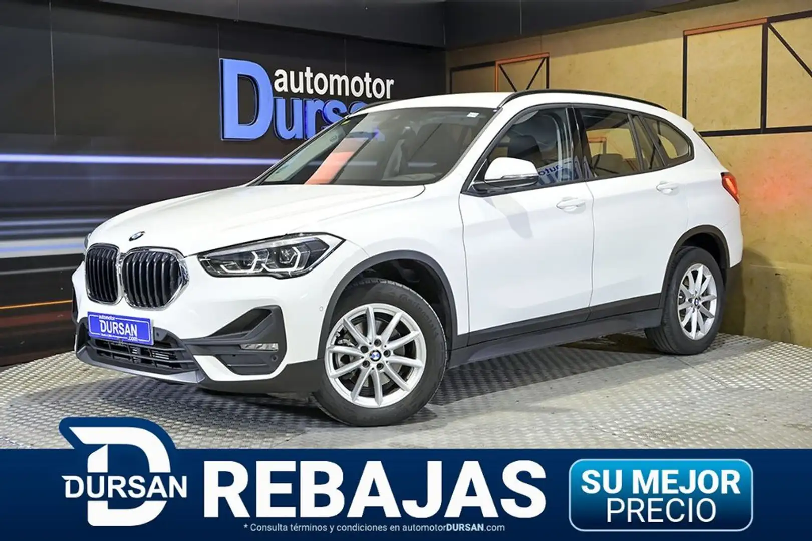BMW X1 sDrive18d Weiß - 1