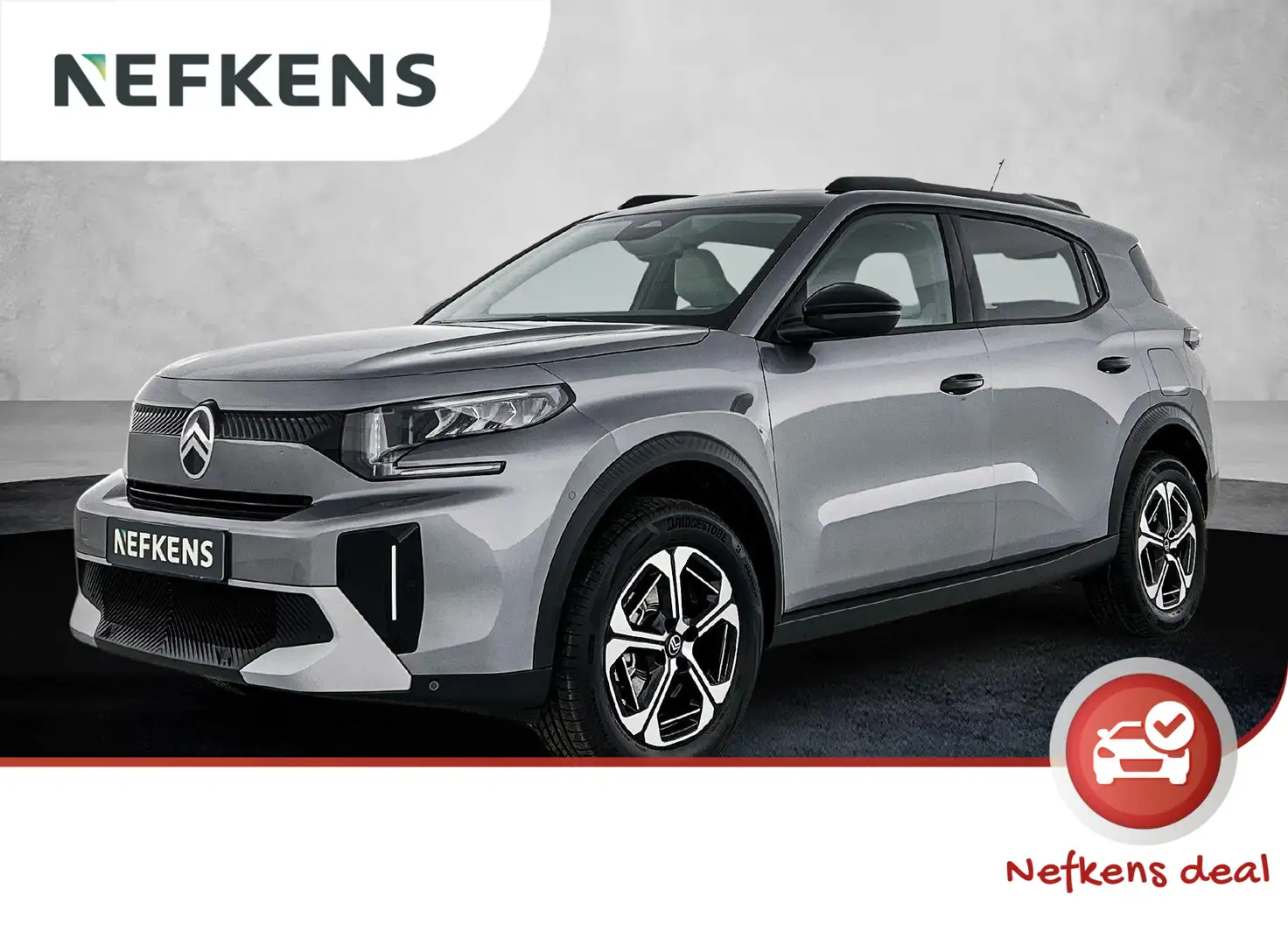 Citroen C3 Aircross 1.2 Hybrid 136 Max Voorraaddeal! | Automaat | Navi Grijs - 1