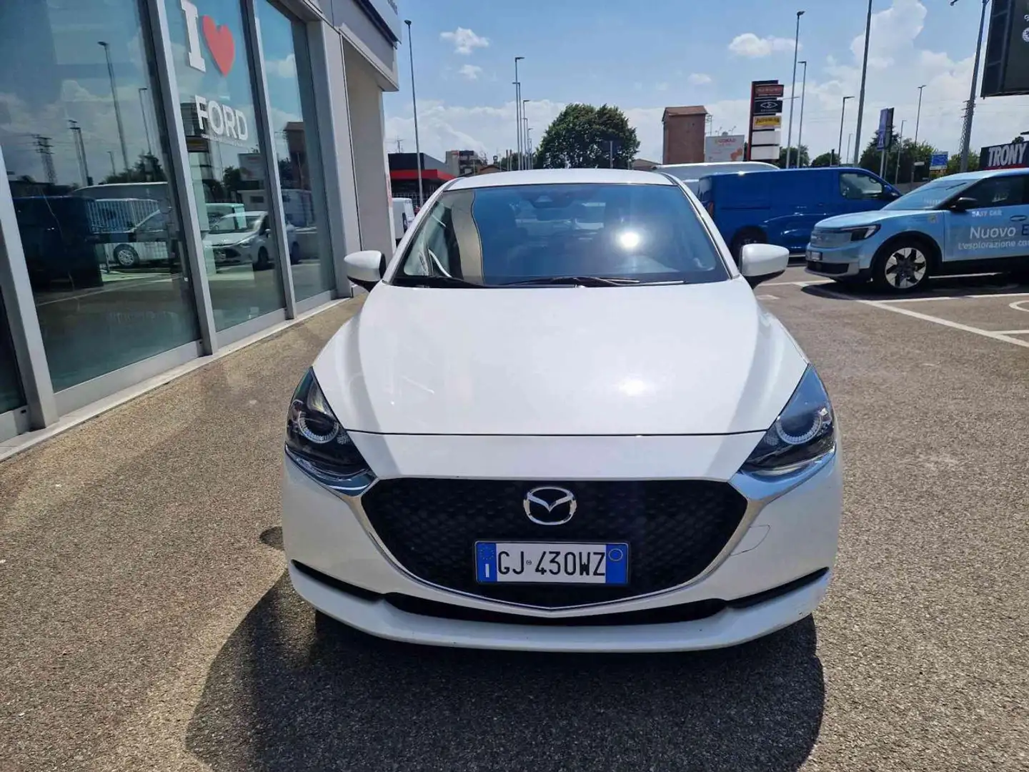 Mazda 2 1.5 e-Skyactiv-G 90 CV M Hybrid Evolve Bianco - 2