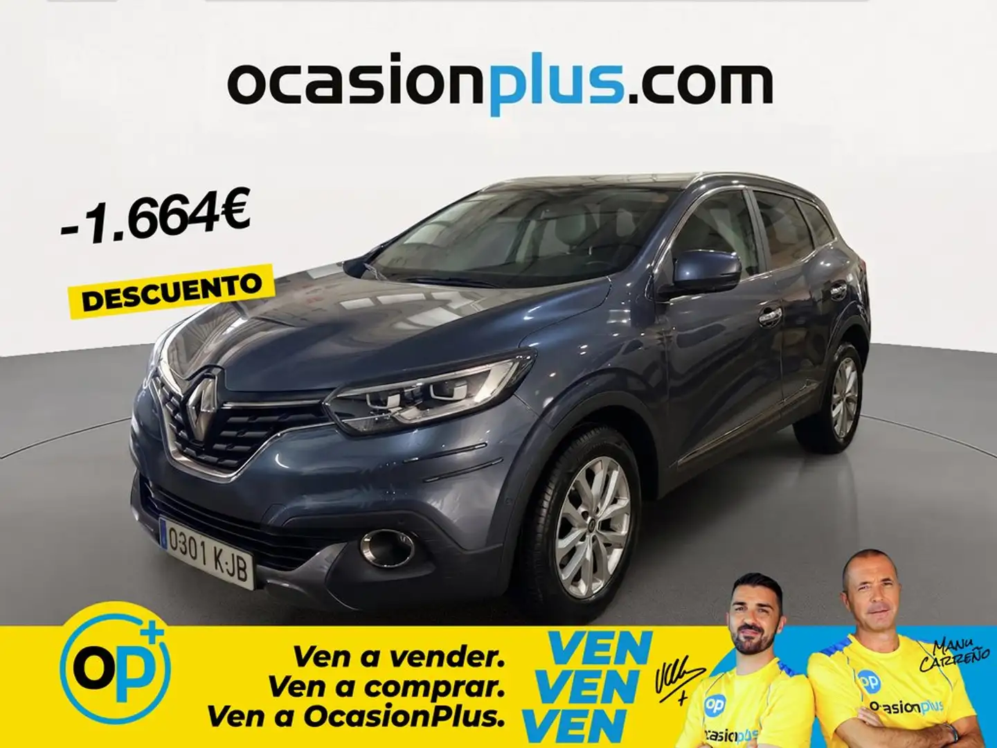 Renault Kadjar 1.2 TCe Energy Zen 97kW Gris - 1