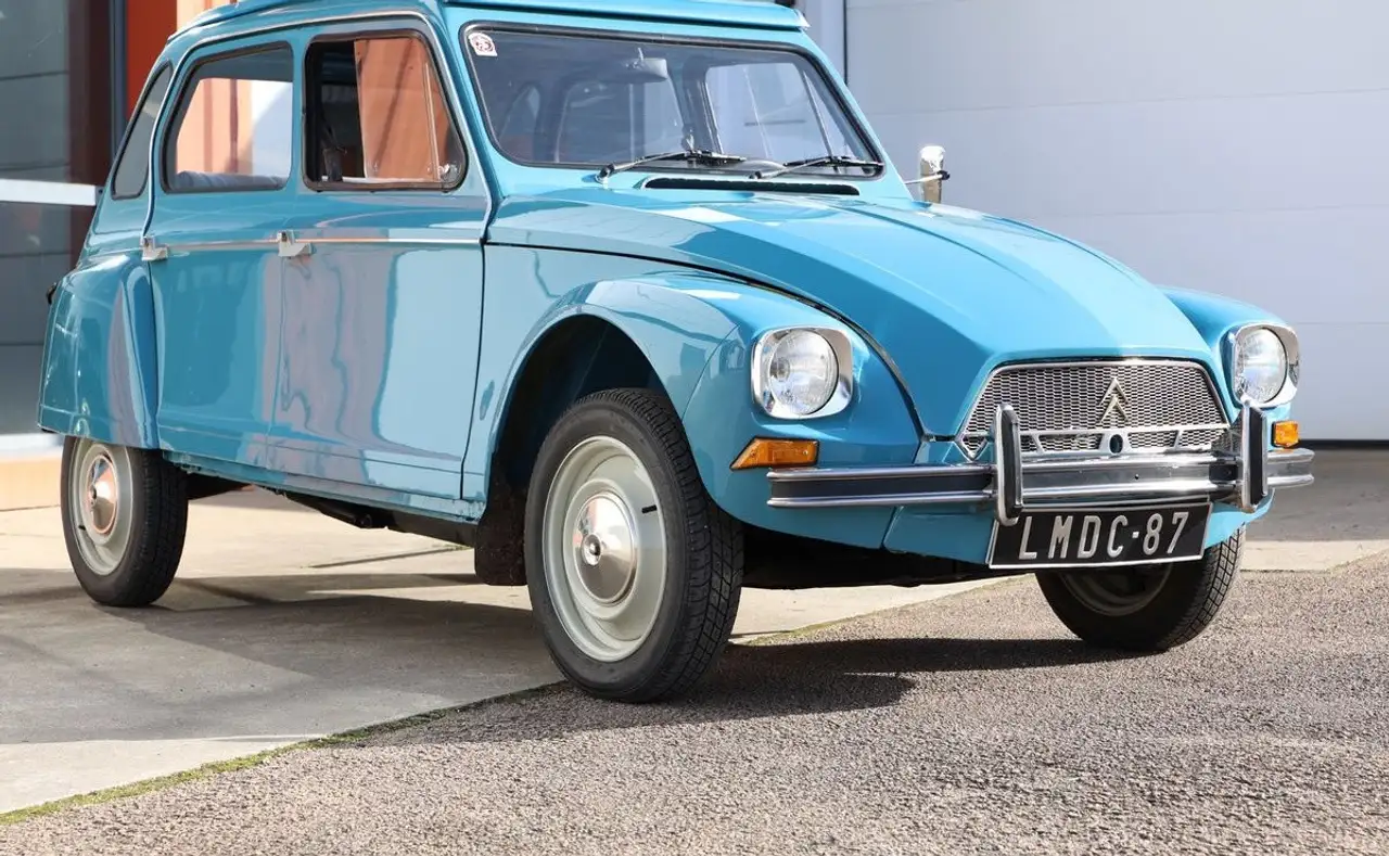 Citroen Dyane Citroën 6 Bleu 1974, foto 3