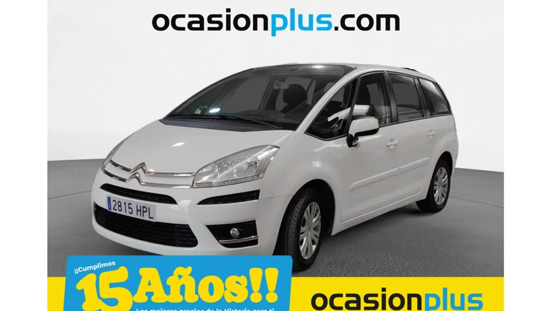 Citroen C4 Grand Picasso 1.6HDI First 5pl. Blanc - 1