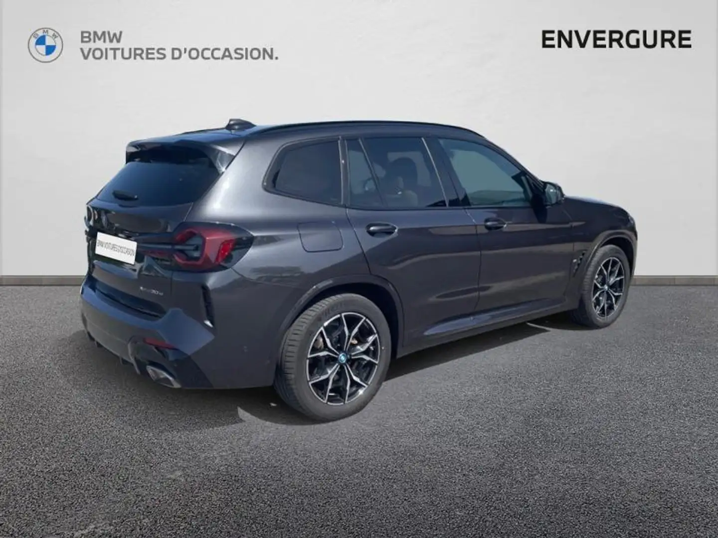BMW X3 xDrive30e 292ch M Sport Gris - 2