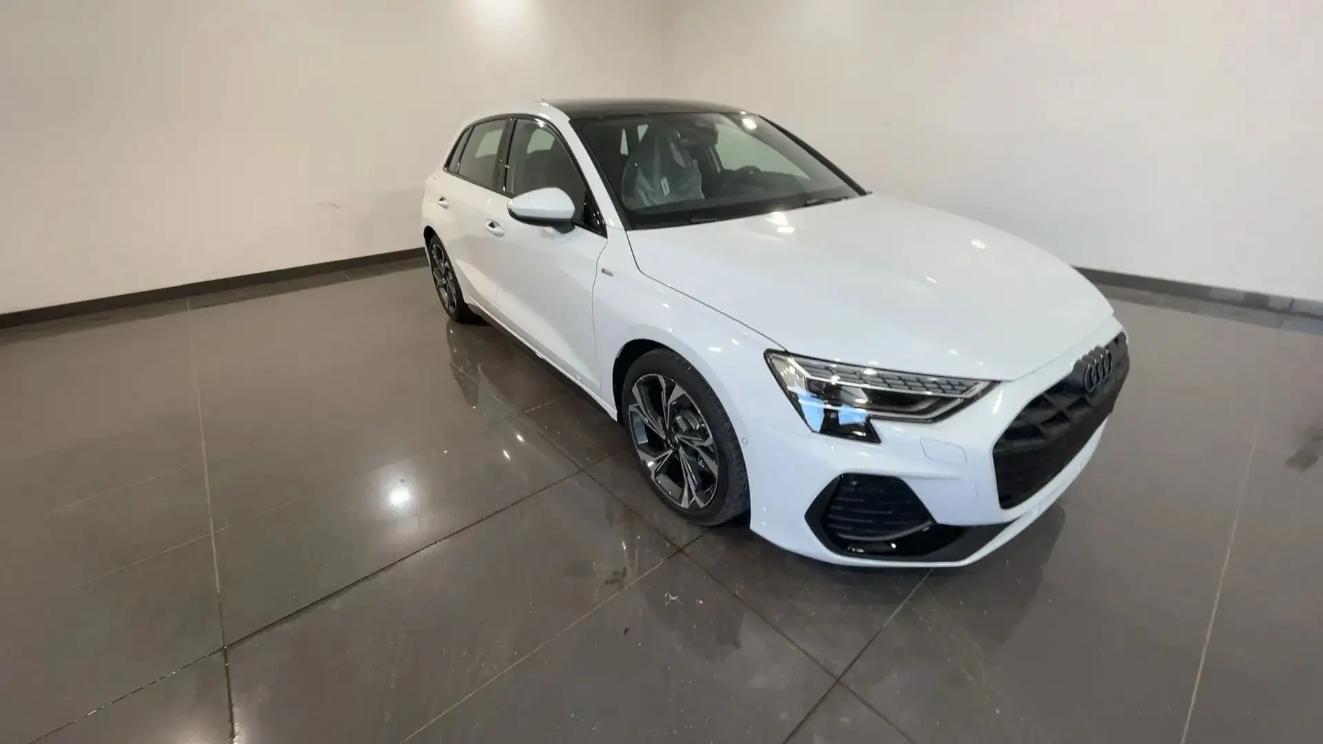 Audi A3 A3 Sportback 35 TDI S line 150cv S Troni Weiß - 1