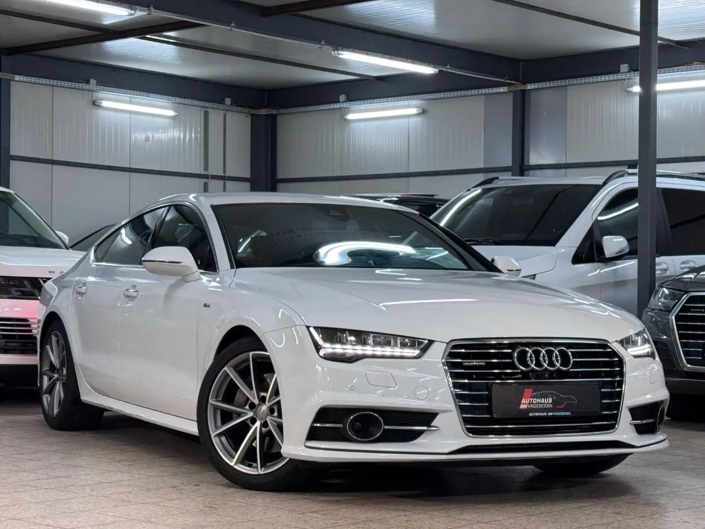 Audi A7 3.0TDI QUATTRO*S LINE PLUS*KAME*ACC*LANE*2.H Weiß - 1