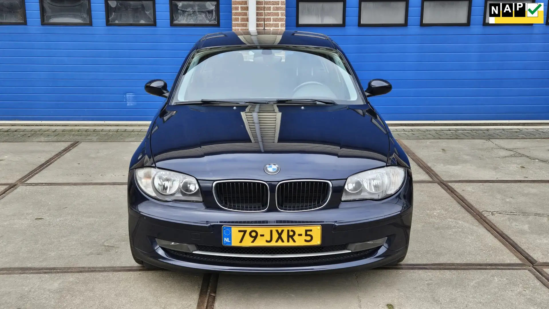 BMW 116 1-serie 116i Corporate *airco* Bleu - 1