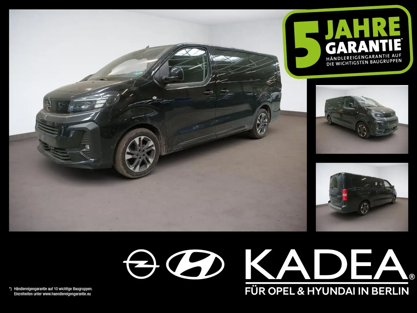 Opel Zafira Life 2.0 D Schwarz - 1