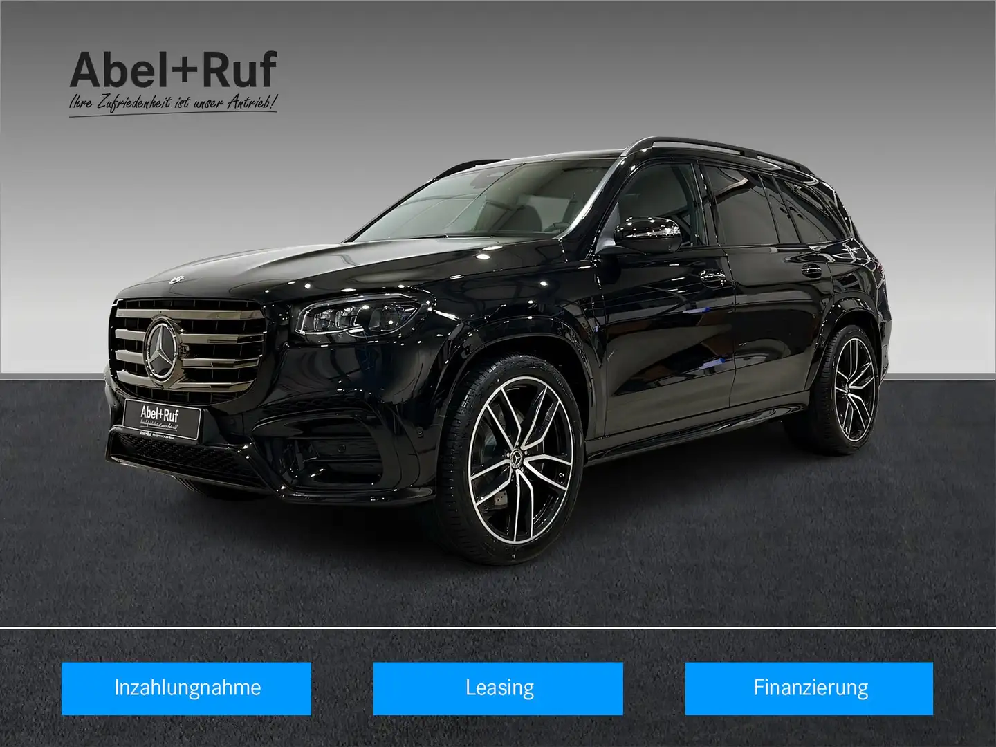 Mercedes-Benz GLS 450 d 4M.-AMG-LED-Distronic-Airmatic-AHK-SHZ Schwarz - 1
