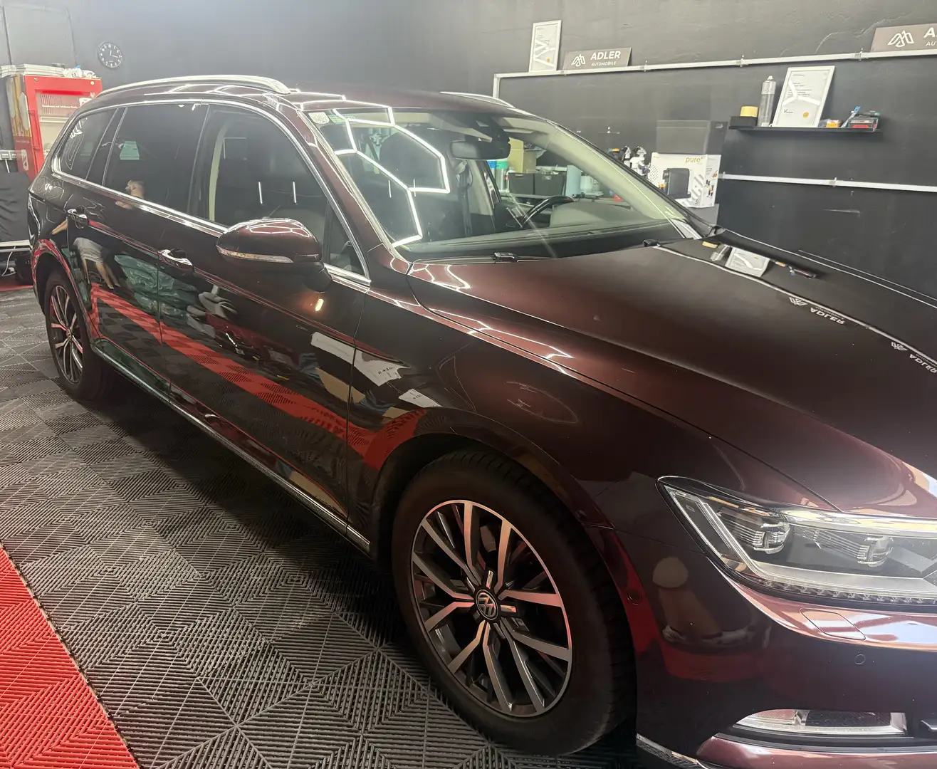 Volkswagen Passat Variant Highline BMT/Start-Stopp Rot - 2