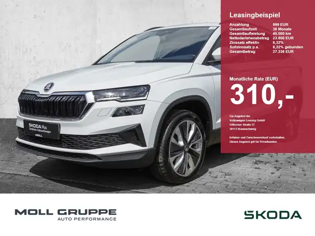 2023 Skoda Karoq in White for sale