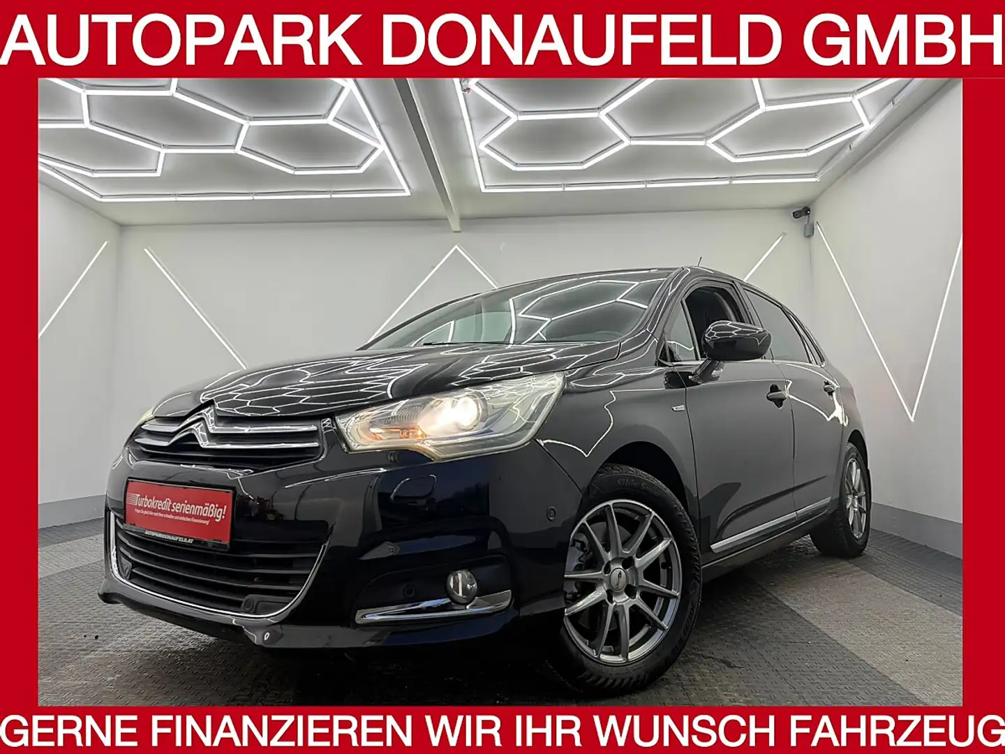 Citroen C4 1,6 THP EGS6 Exclusive/Automatik/Erstbesitzer/M... Schwarz - 1