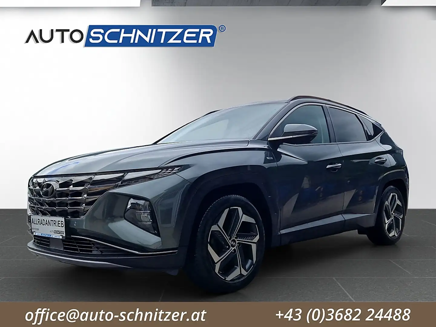 Hyundai TUCSON Tucson 1,6 CRDI 4WD 48V Prestige Line DCT Grau - 1