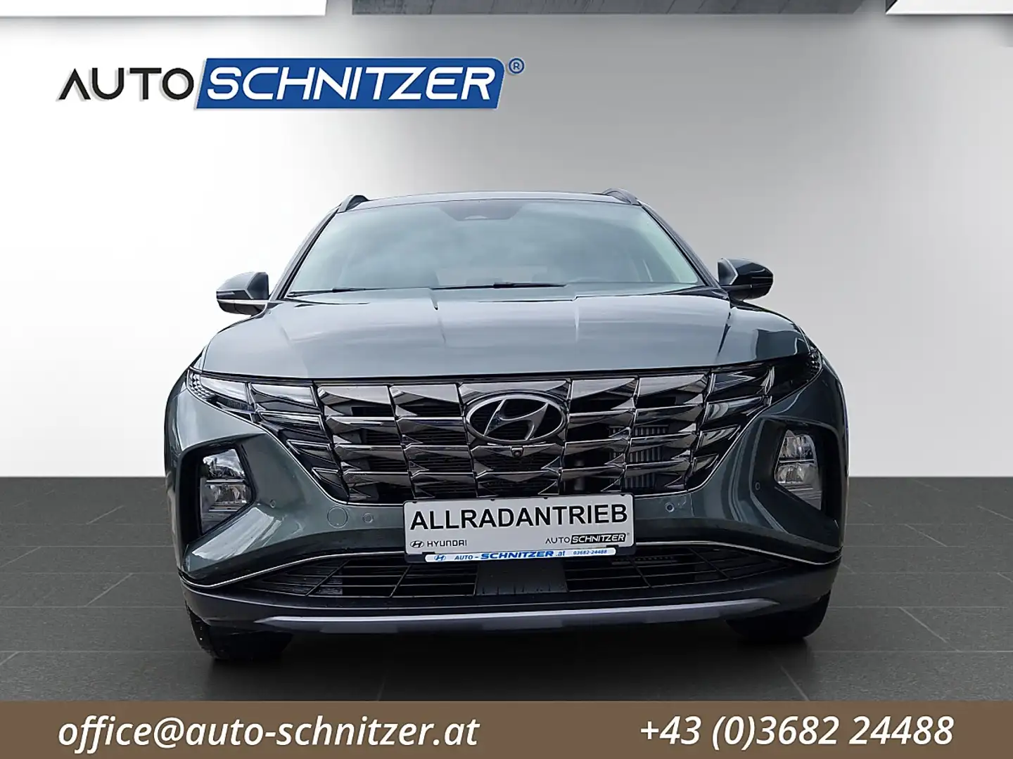 Hyundai TUCSON Tucson 1,6 CRDI 4WD 48V Prestige Line DCT Grau - 2
