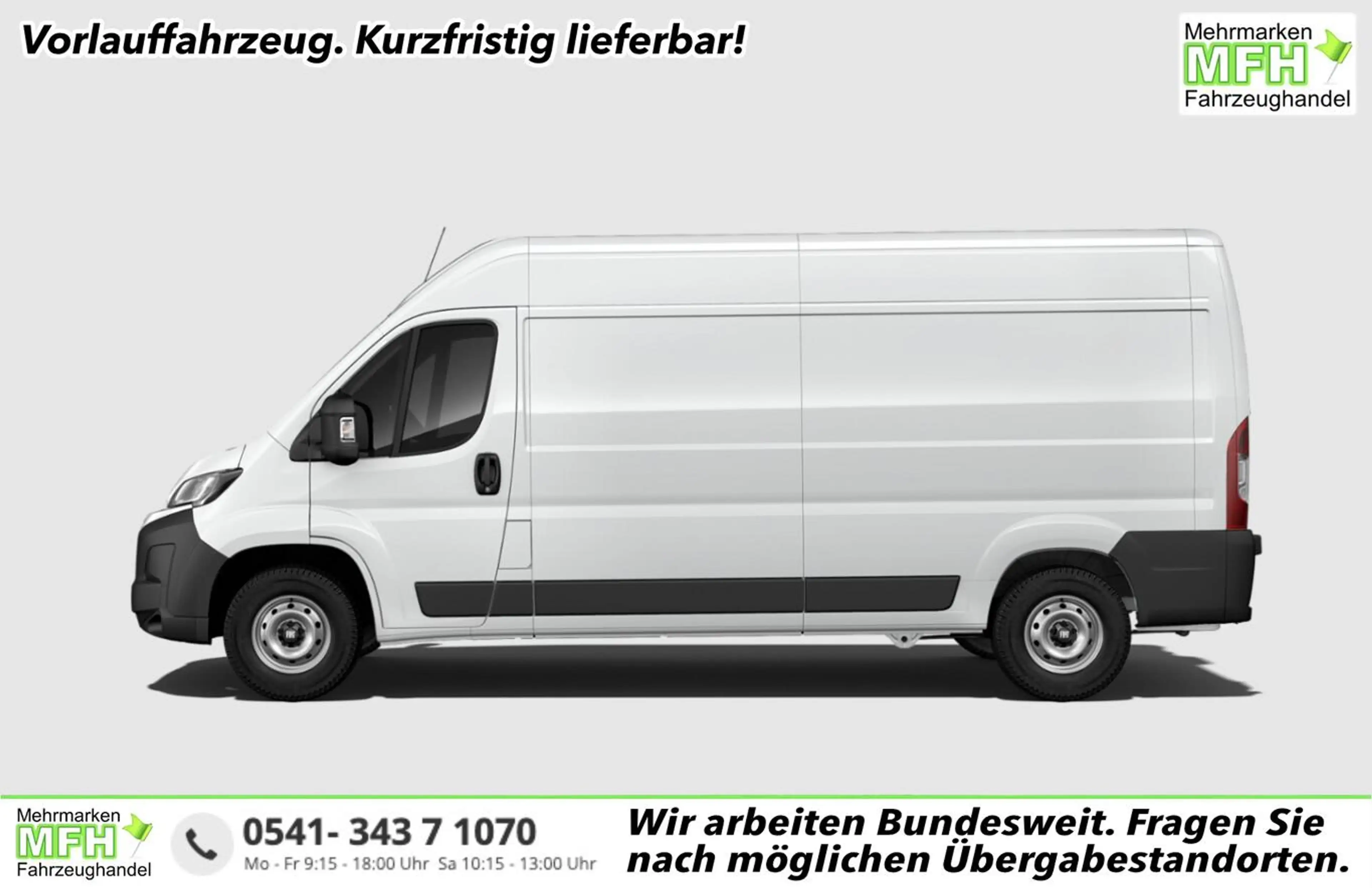 Fiat Ducato 35 L3H2 3S Kam Temp PDC 5"-DAB Ersatzrad 103 kW...