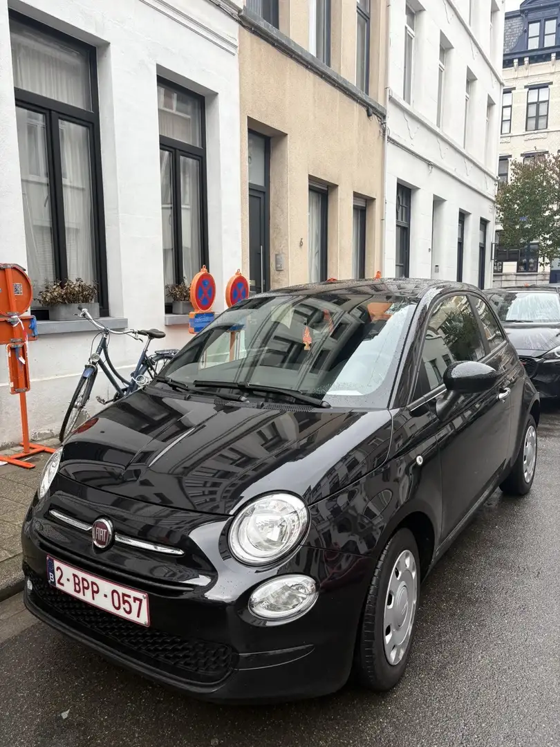 Fiat 500 1.0 GSE Hybrid Zwart - 2