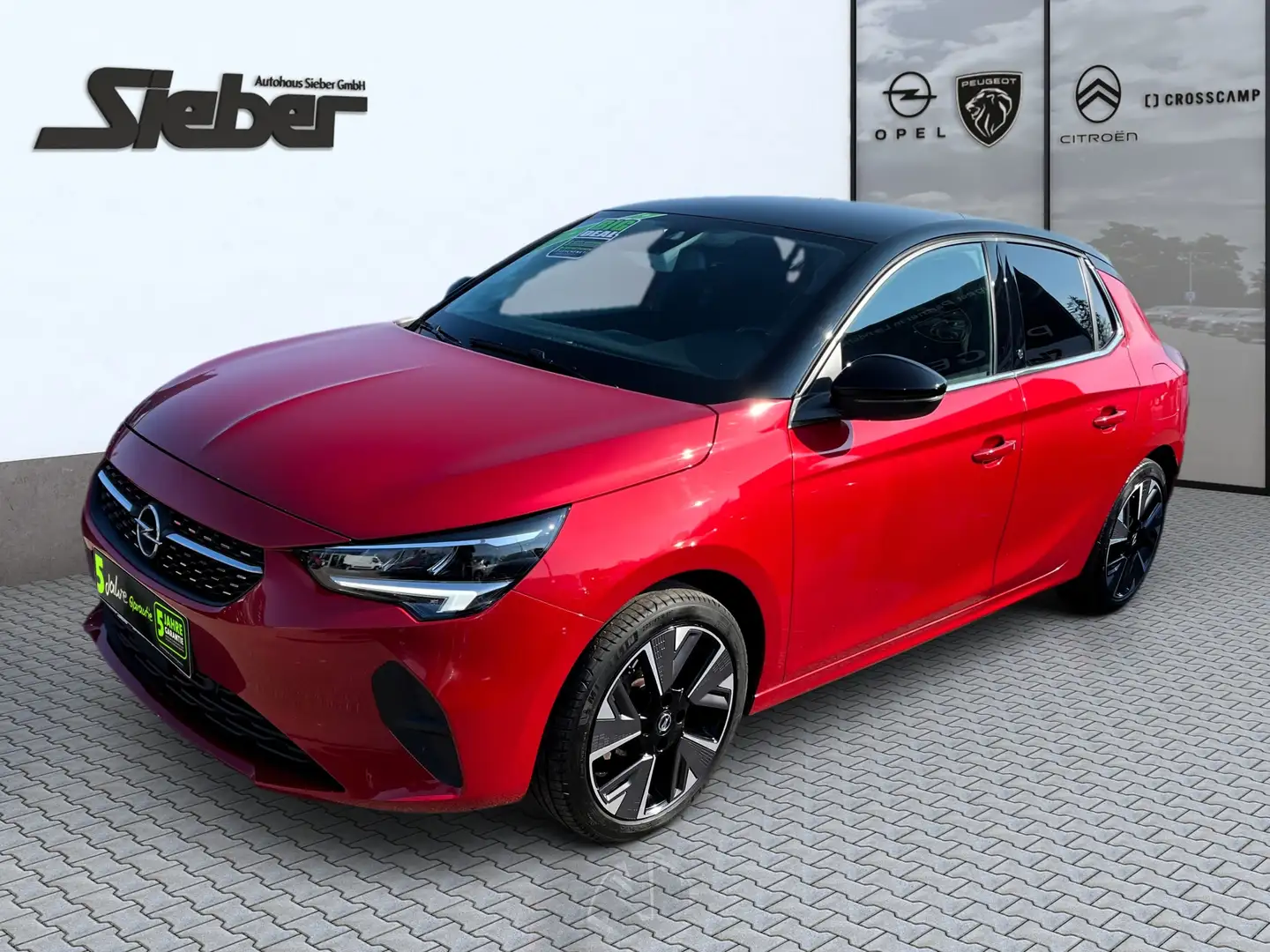 Opel Corsa F Elegance LED Sitzhzg Tempo Navi Rojo - 2