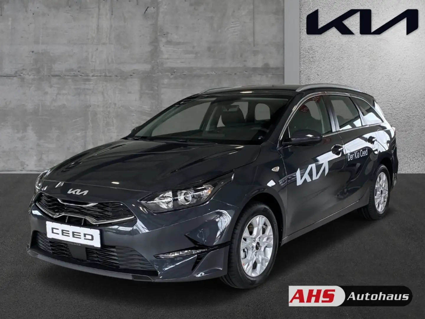 Kia Ceed SW / cee'd SW Sportswagon Vision 1.6 CRDi 48V DCT Navi ACC PDC A Gris - 1