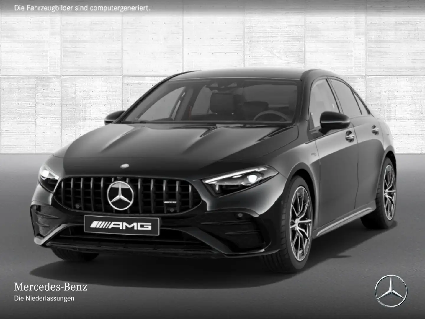 Mercedes-Benz A 35 AMG A 35 Lim 4M AMG+PANO+360°+MULTIBEAM+BURMESTER+HUD Negru - 2