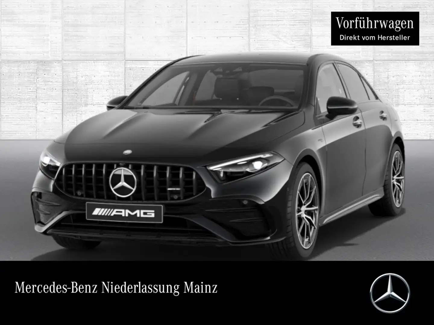 Mercedes-Benz A 35 AMG A 35 Lim 4M AMG+PANO+360°+MULTIBEAM+BURMESTER+HUD Negru - 1