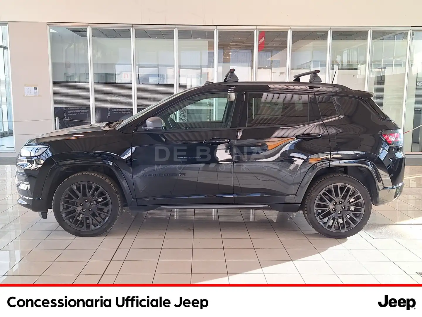 Jeep Compass 1.3 turbo t4 phev 80 anniversario 4xe auto Zwart - 2
