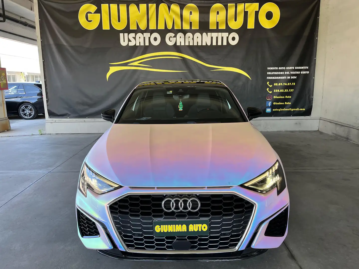 Audi A3 A3 Sportback 35 1.5 mhev S line edition s-tronic Weiß - 2