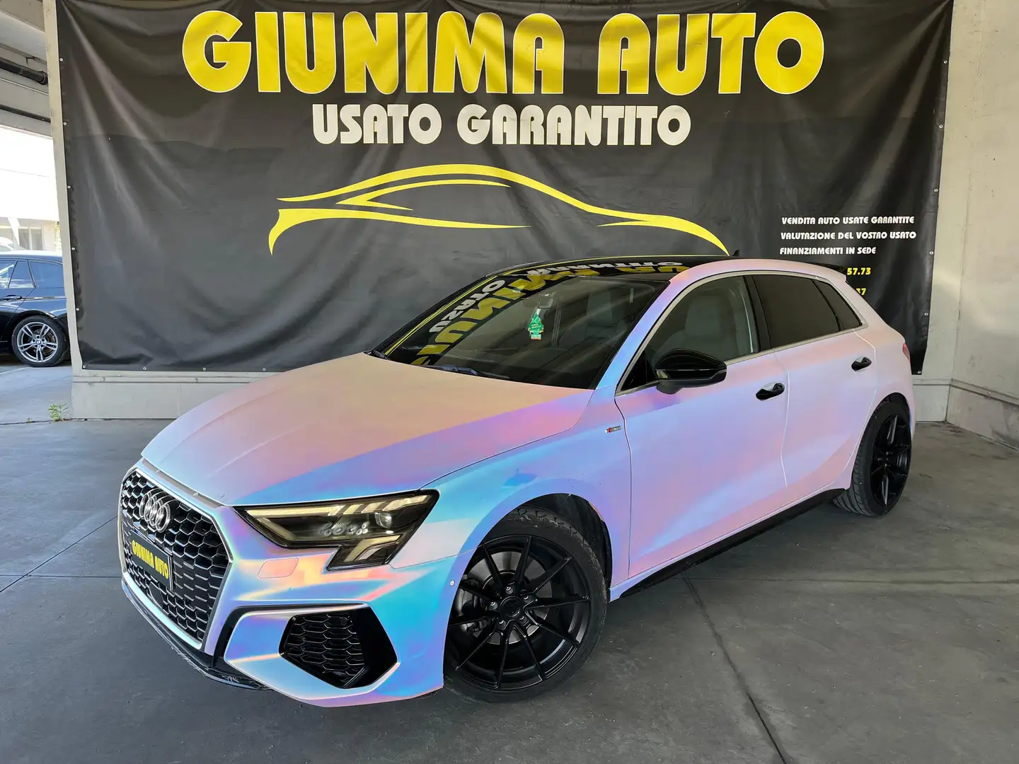 Audi A3 A3 Sportback 35 1.5 mhev S line edition s-tronic Weiß - 1