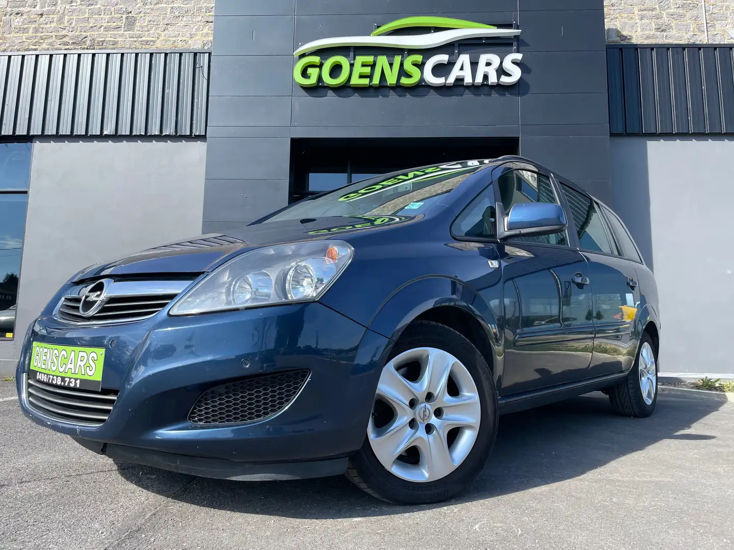 Opel Zafira Zafira 1.7 CDTi 7 PLACES, Clim, Radio, Radar AR !! Bleu - 1