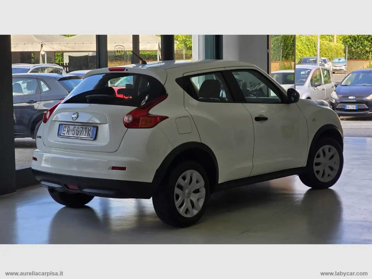 Nissan Juke 1.6 GPL Eco Acenta Blanc - 2