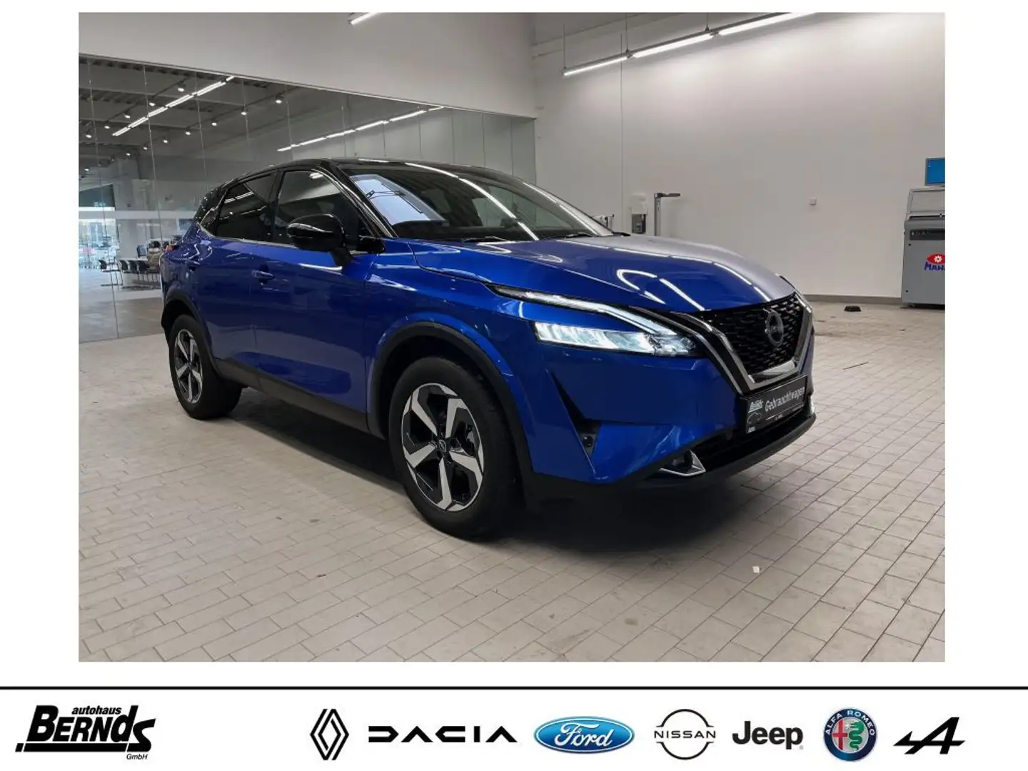 Nissan Qashqai 1.3 DIG-T MHEV N-Connecta WINTER-Pkt. NAVI R-KAM: Blau - 2