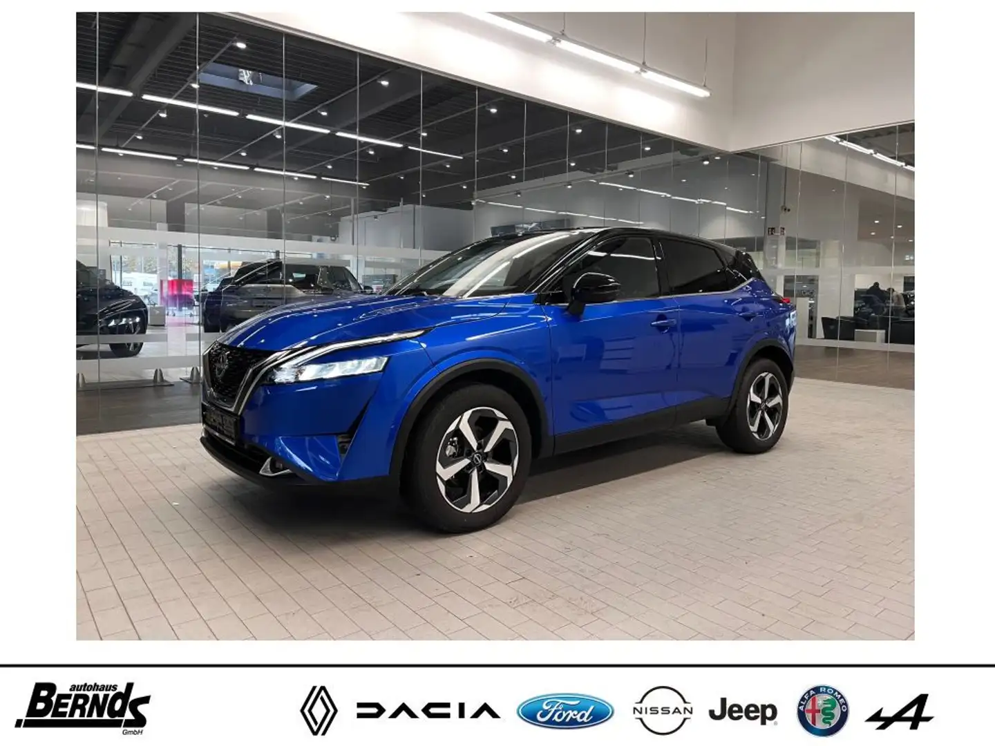 Nissan Qashqai 1.3 DIG-T MHEV N-Connecta WINTER-Pkt. NAVI R-KAM: Blau - 1