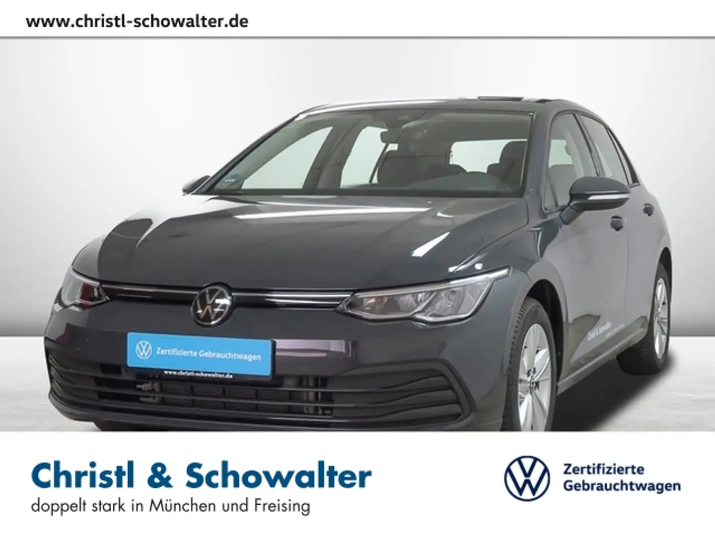 Volkswagen Golf VIII 2.0 TDI DSG Life AHK LED KLIMA ACC Grau - 1