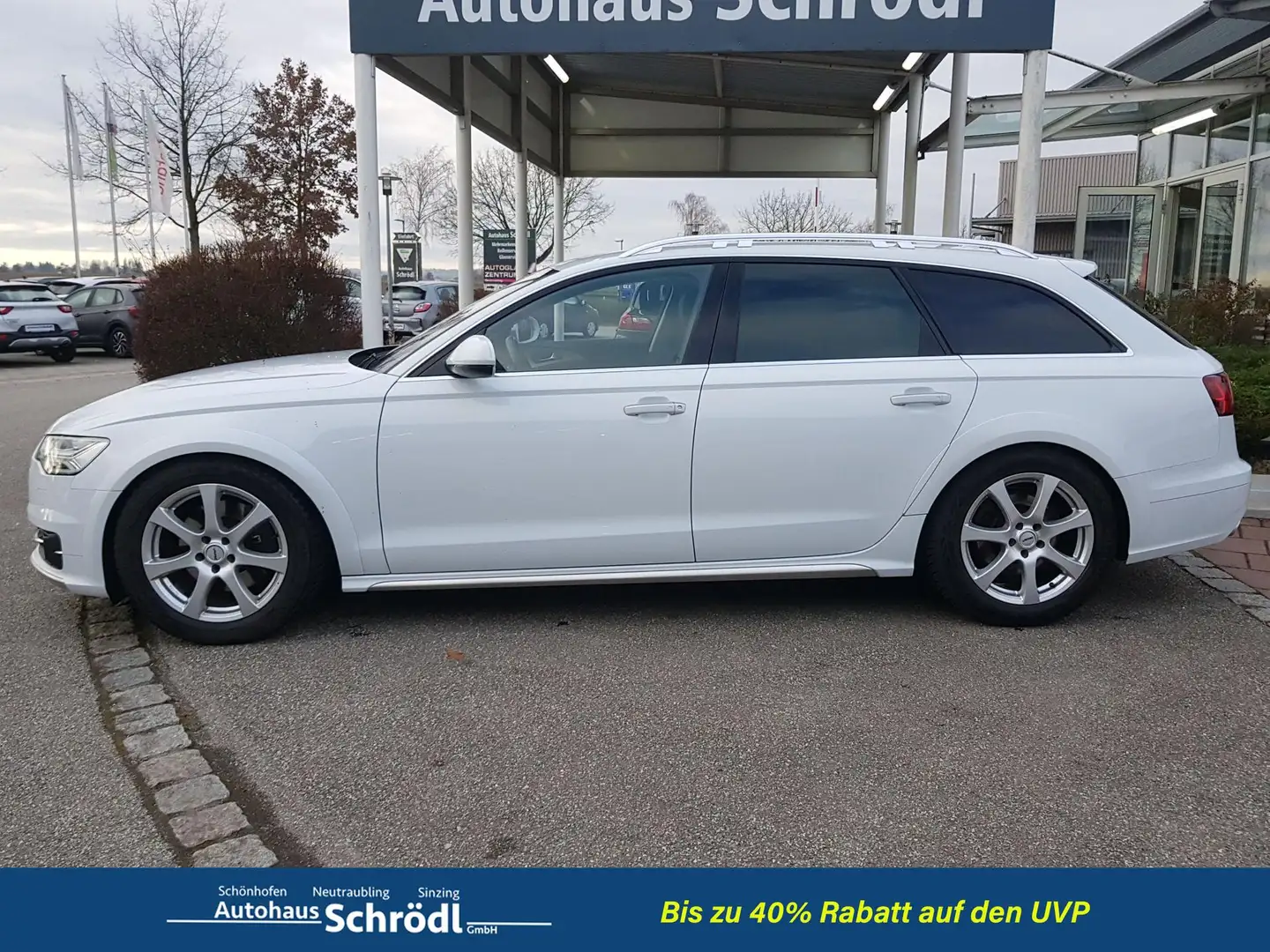 Audi A6 allroad quattro 3.0 TDI TDI3,0 Ltr. - 140 kW V6 24V 140... Weiß - 2