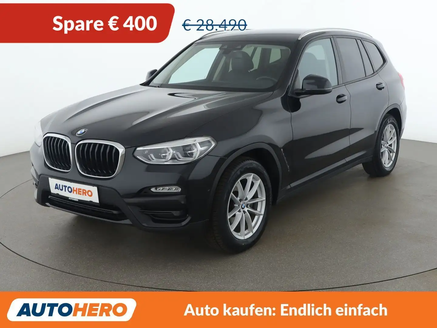 BMW X3 xDrive 20d Advantage Schwarz - 1