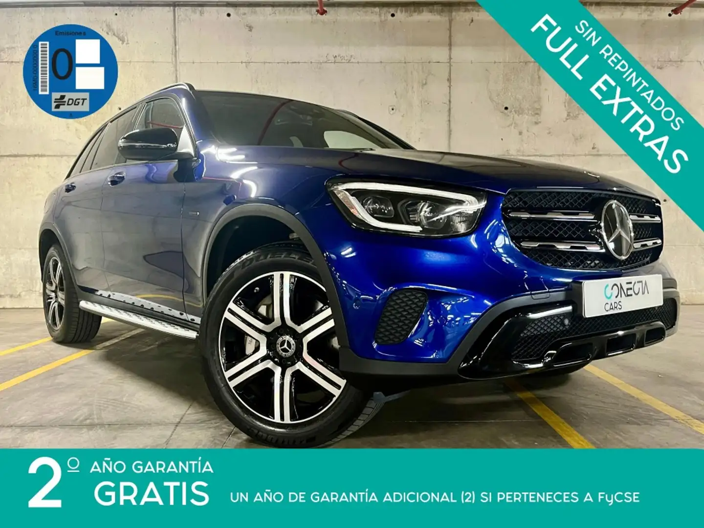 Mercedes-Benz GLC 300 300e 4Matic 9G-Tronic Azul - 1