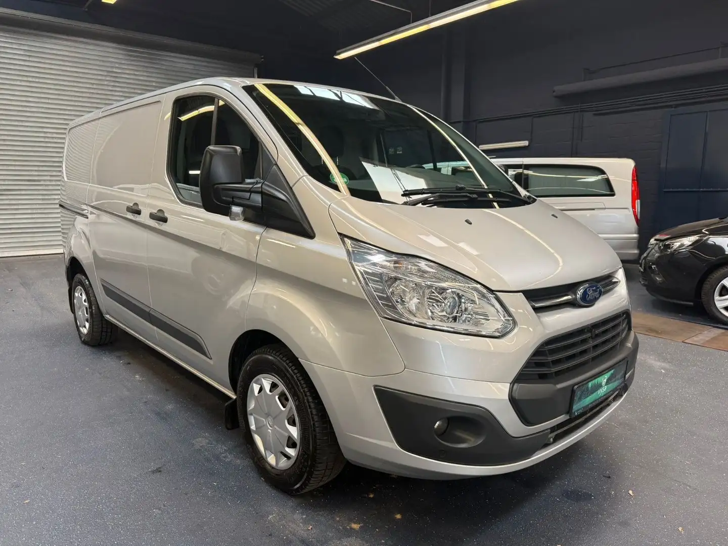 Ford Transit Custom Kasten L1 Klima Tempomat PDC AHK Silber - 1