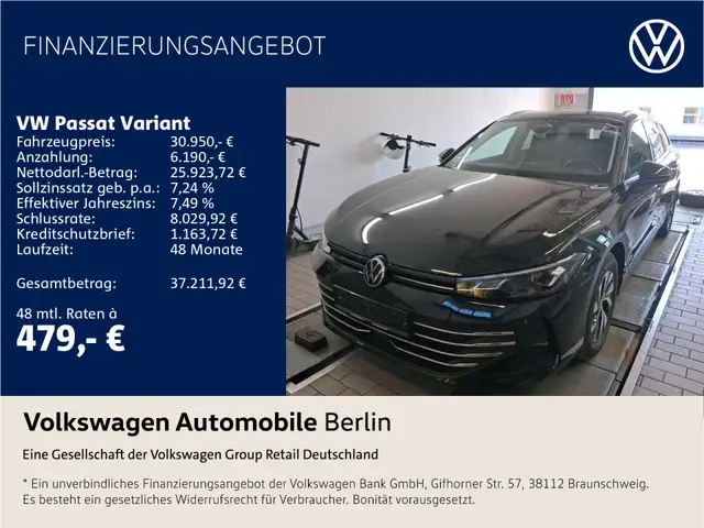 Volkswagen Passat Variant Passat 1.5 eTSI Business