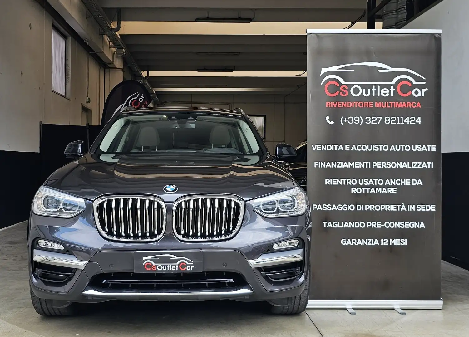 BMW X3 xDrive25d Luxury 231cv Autom. Gris - 1