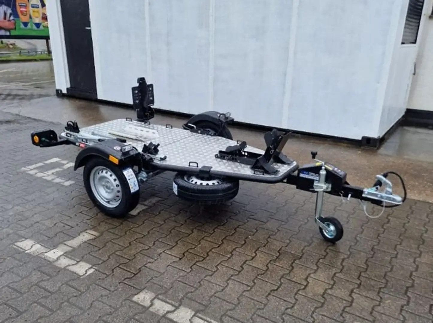 Sonstige Marken MT-1 Motorradanhänger 750 kg absenkbar, Wippe - 2