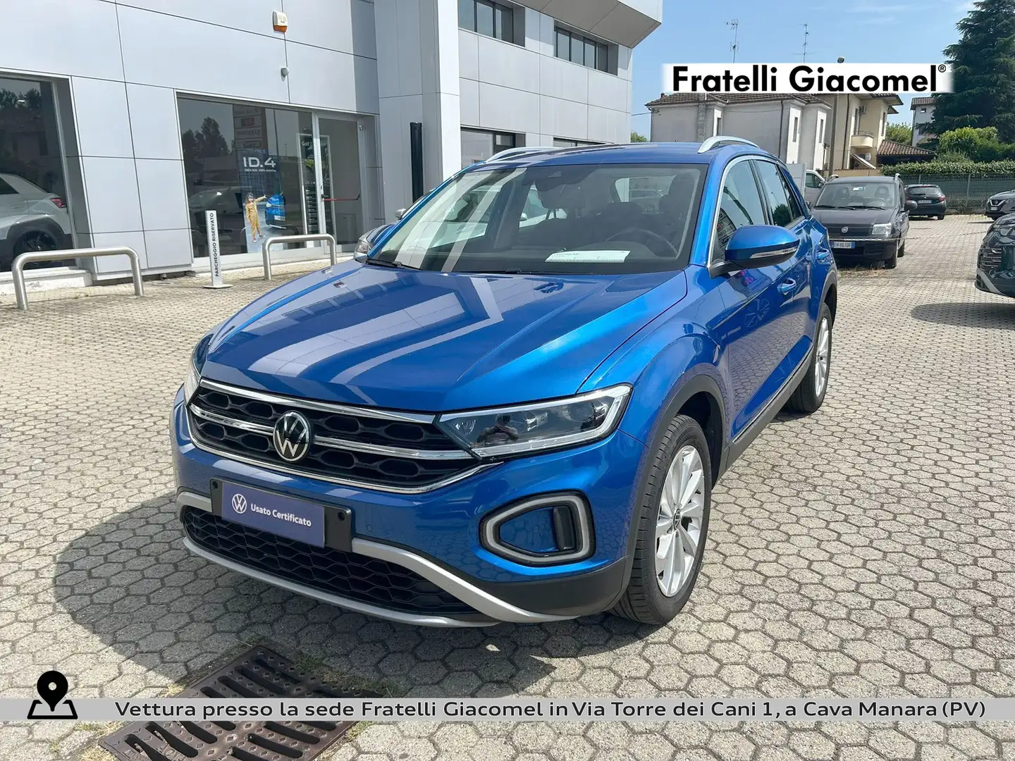Volkswagen T-Roc 1.5 tsi style dsg Bleu - 1