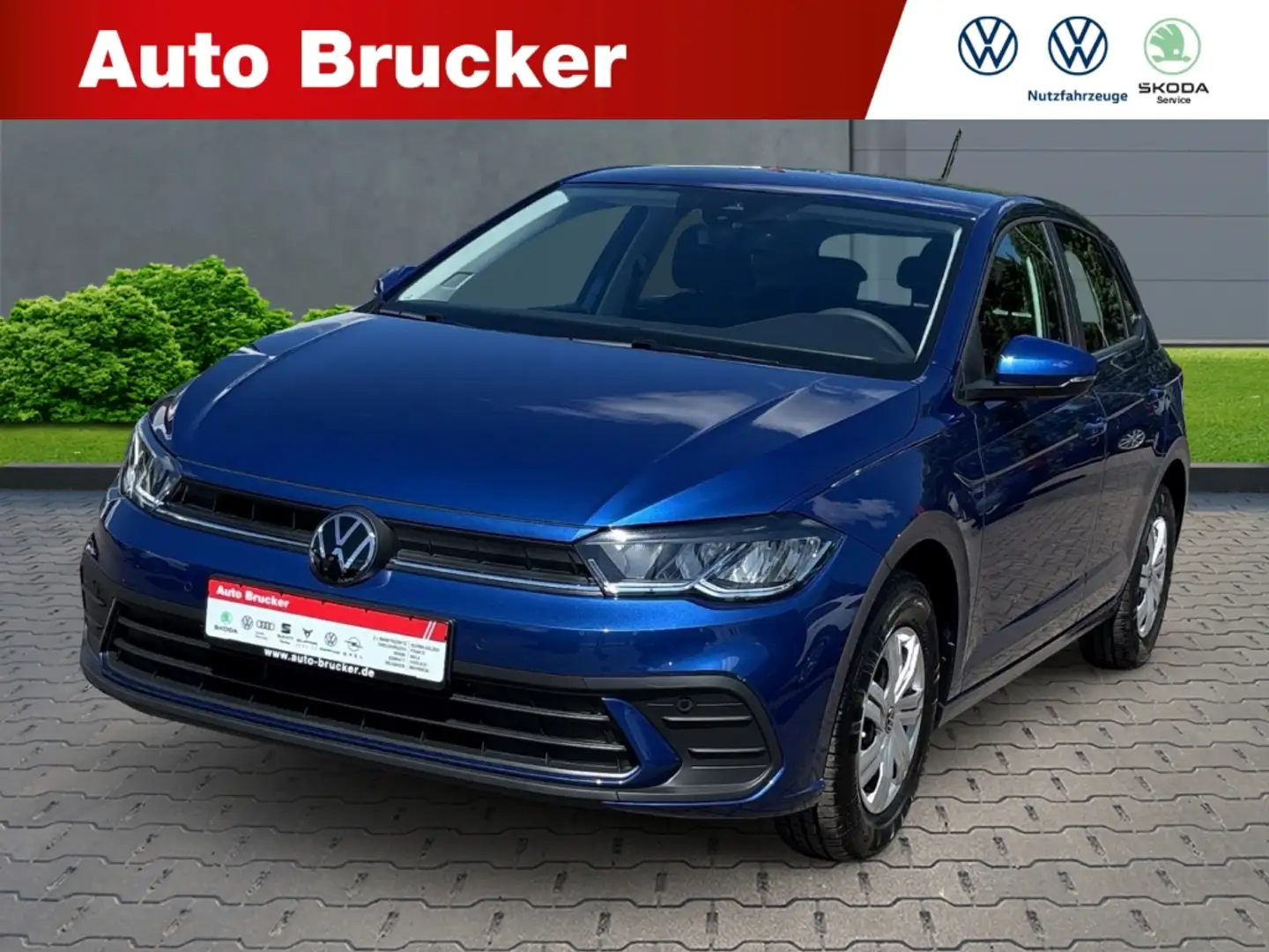 Volkswagen Polo VI Basis 1.0+Klimaanlage+Park Distance Control+Spu Albastru - 1