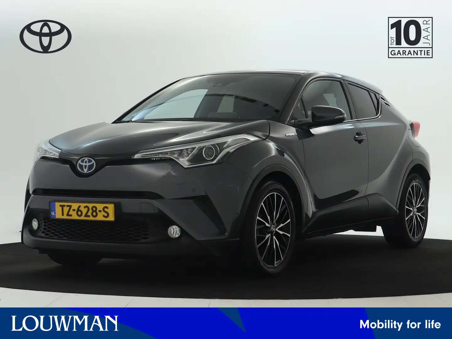 Toyota C-HR 1.8 Hybrid Dynamic Grijs - 1