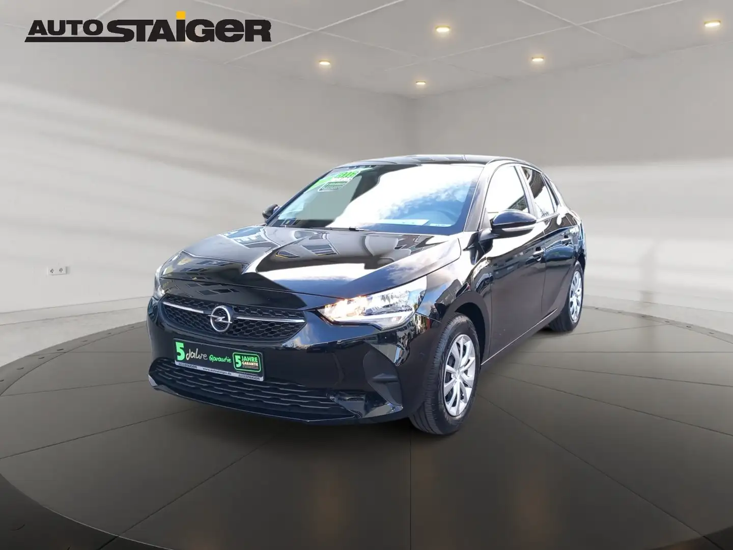 Opel Corsa F 1.2 Edition Navi, Klimaanlage, PDC, SHZ, Zwart - 2