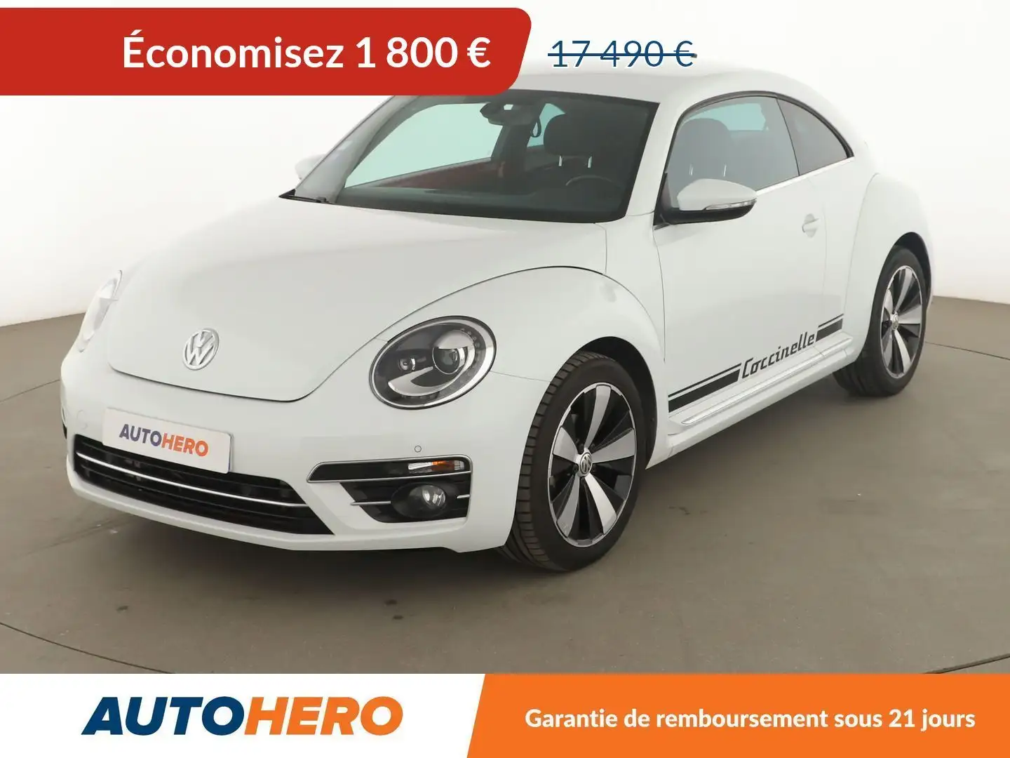 Volkswagen Beetle 1.4 TSI Design Blanc - 1